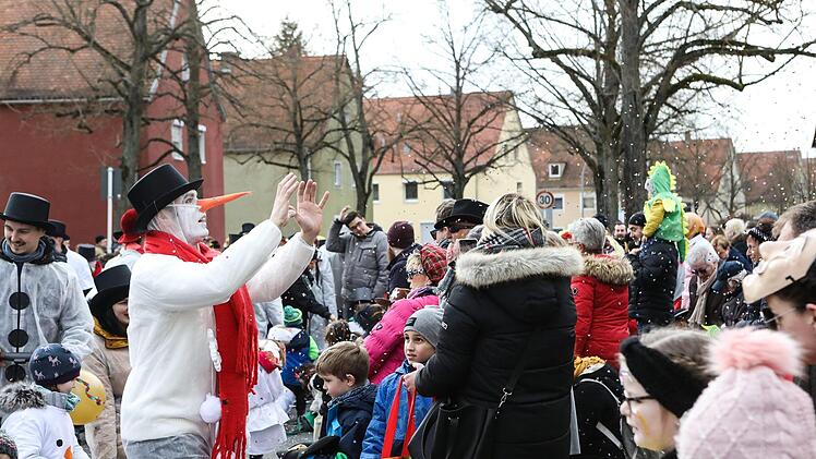Faschingsumzug in der Bamberger Gartenstadt Foto: Barbara Herbst