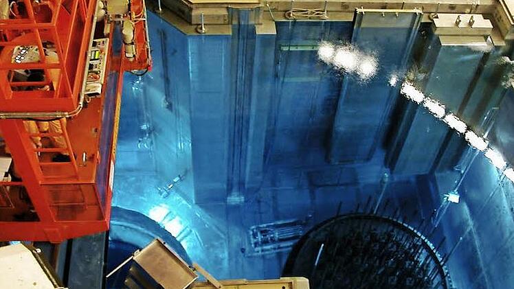 Das Kernkraftwerk Grafenrheinfeld (hier der Reaktordruckbehälter) geht 2015 vom Netz, dann wird die Region zum Stromimporteur. Foto: Edgar Bartl
