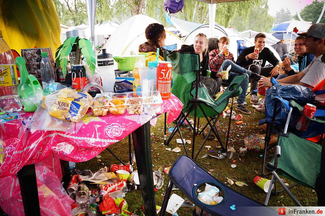 Rock im Park 2016: Besuch auf dem Zeltplatz