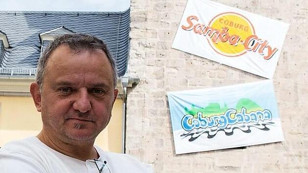 Bekennender Samba-Muffel: Tageblatt-Redakteur Rainer Lutz vor dem Spitaltor in Coburg Foto: Jochen Berger