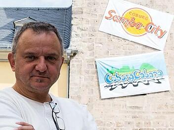 Bekennender Samba-Muffel: Tageblatt-Redakteur Rainer Lutz vor dem Spitaltor in Coburg Foto: Jochen Berger