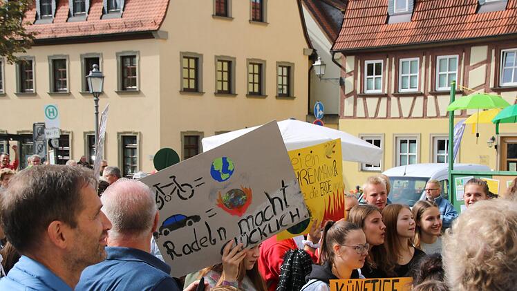 Klimastreik in Haßfurt