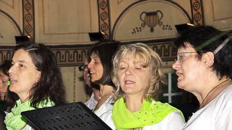 "Musik ist Trumpf" lautete das Motto eines Konzertes Gesangvereins Garitz in der Wandelhalle in Bad Kisisngen.