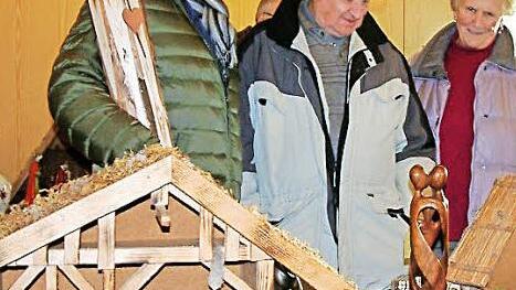 Zahlreiche Besucher zog es zur Krippenschau nach Nurn. Foto: Hans Franz