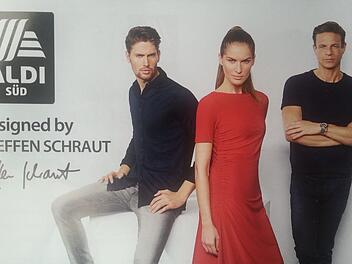 Der D&uuml;sseldorfer Designer Steffen Schraut verkauft seine Mode jetzt auch &uuml;ber Aldi.Peter M&uuml;ller