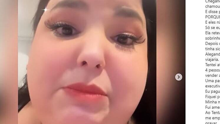 Influencerin darf Flugzeug nicht betreten - "zu fett"