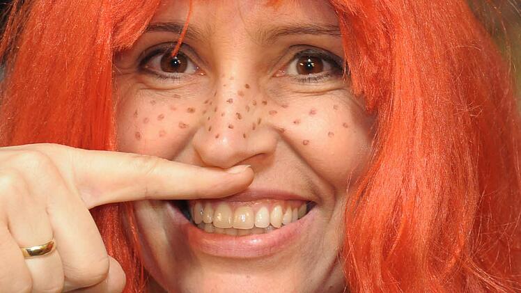 Christine Haderthauer als Wickie aus Wickie und die starken Mönner. Foto: David Ebener, dpa