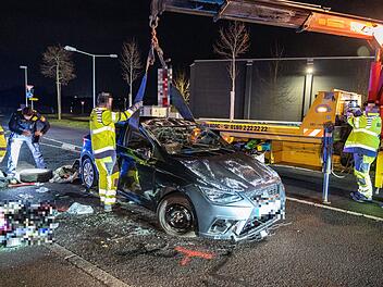 Coburg: schwerer Unfall in der Niorter Stra&szlig;e