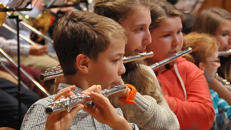 Elternkonzert des Jugendmusikkorps Bad Kissingen Fotos: Peter Klopf