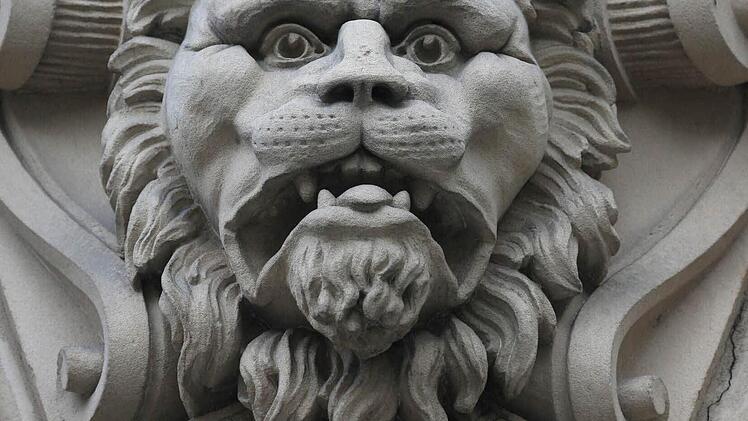 Detail an der Levermann-Villa im Schießgraben