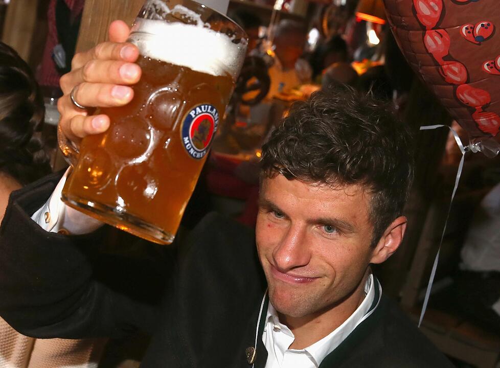 Wiesn-Besuch des FC Bayern München