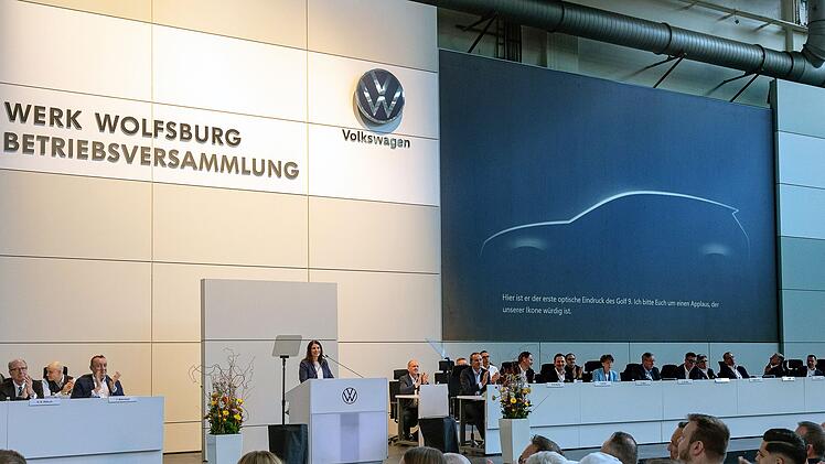 VW-Betriebsversammlung in Wolfsburg