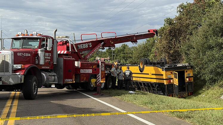 Schulbus-Unfall in Florida