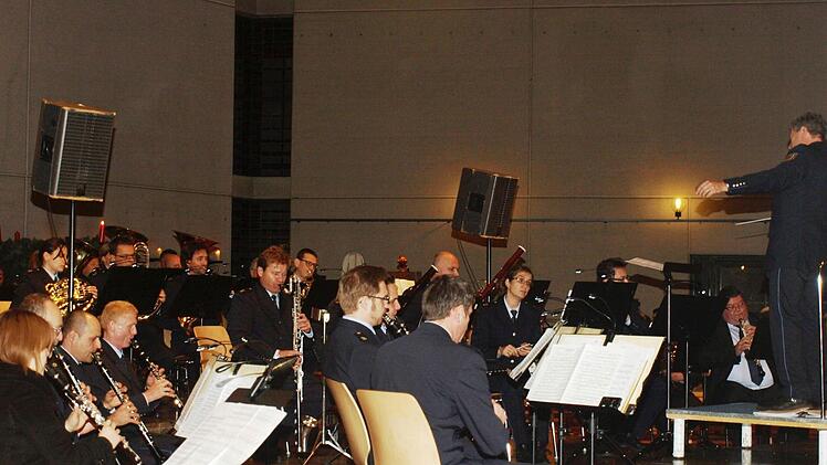 Das Konzert des Bundespolizeiorchesters in Oerlenbach war ein großer Erfolg. Foto: Geiger