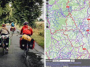 Die Fahrrad-Karte von OpenCycleMap gehört zu den beliebtesten Navigations-Seiten im Internet.