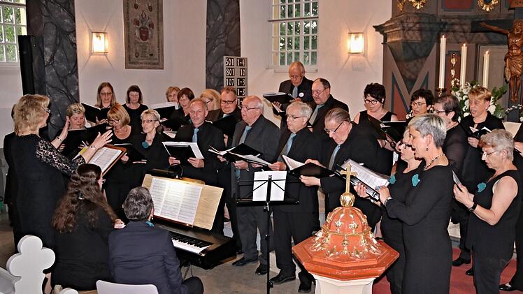 Stolz, stimmgewaltig und auf hohem Niveau präsentierte sich der Gesangverein "Concordia" Maroldsweisach bei seinem Jubiläumskonzert aus Anlass seines 150-jährigen Bestehens unter der Stabführung von Christine Kettler-Pohl.Helmut Will