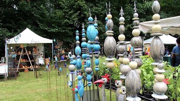 Impressionen von der Gartenausstellung    Foto: Richard Sänger