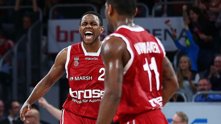 Darius Miller (l.) und Brad Wanamaker freuen sich auf das Duell bei den Bayern. Foto: sportpress