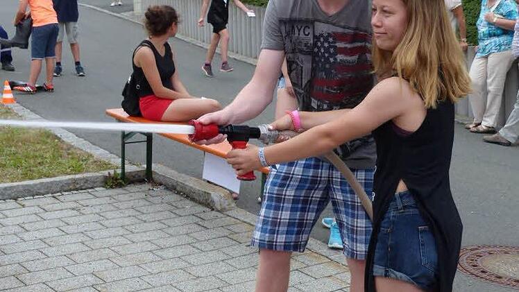 Beim Marktleugaster Straßenfest war viel geboten. Foto: Klaus-Peter Wulf