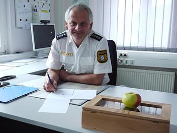 Polizeihauptkommissar Thomas Vöth ist neuer Dienststellenleiter der Polizei in Bad Brückenau. Foto: Rebecca Vogt