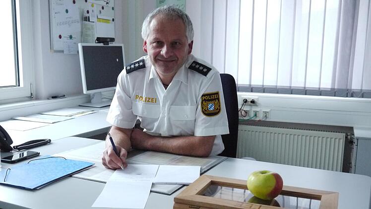Polizeihauptkommissar Thomas Vöth ist neuer Dienststellenleiter der Polizei in Bad Brückenau. Foto: Rebecca Vogt