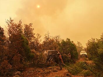 Waldbr&auml;nde in Argentinien