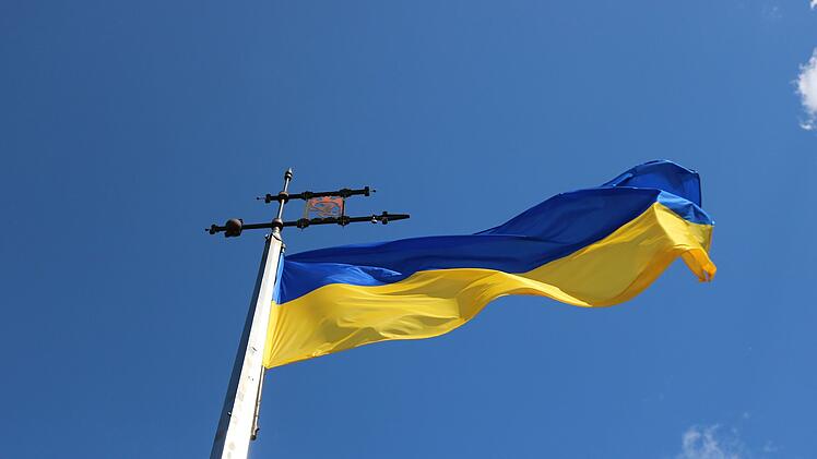 Ukrainische Flagge