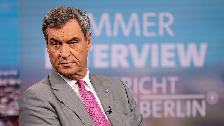 ARD-Sommerinterview mit CSU-Chef S&ouml;der