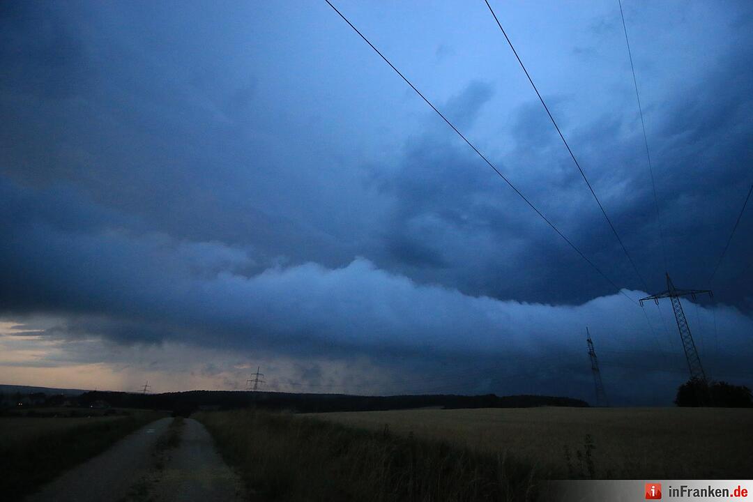 Massive Schäden nach Sturm in Bamberg