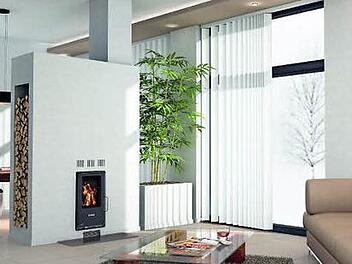 Gefragt sind Ofenvarianten, die sich durch ihr geradliniges Design ins Mobiliar integrieren lassen. Hier ein Beispiel von Bruderus (Heizeinsatz ca. 3000 Euro).  Foto: Bruderus