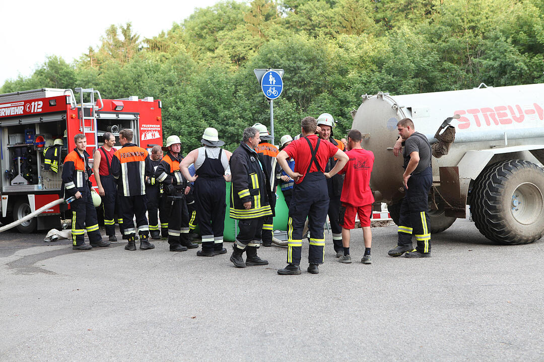 Landkreis Ansbach: Jogger verhindert größeren Waldbrand