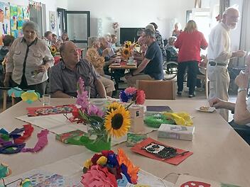 Das Sommerfest in der Tagespflege fand großen Anklang. Foto: privat