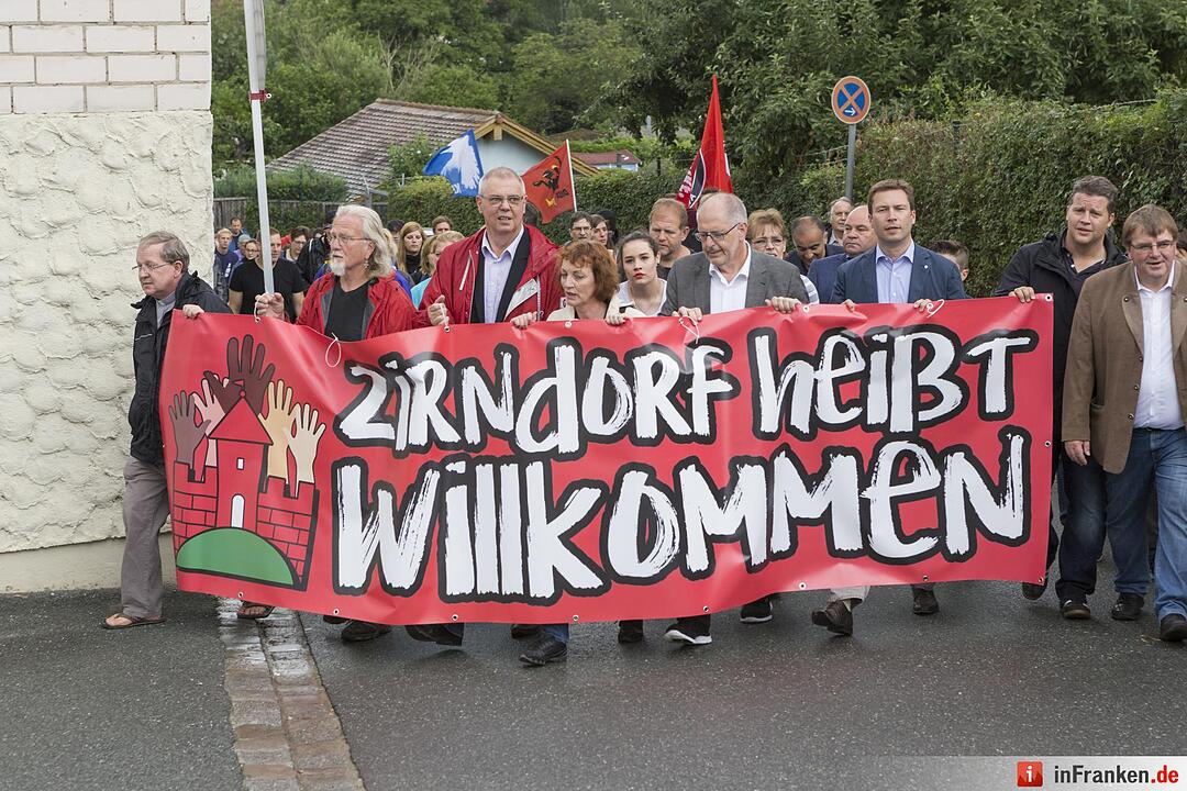 Demonstration gegen Rechts in Zirndorf