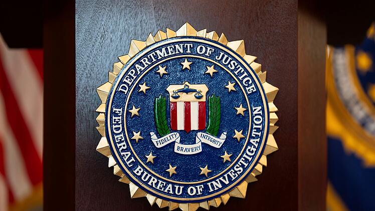 Ein Siegel des Federal Bureau of Investigation (FBI).