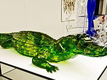 Grünes Krokodil Fotos: Jochen Berger