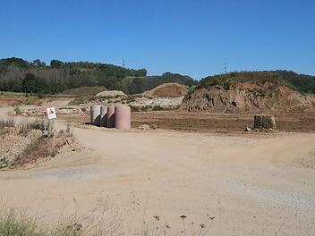 Das Rohstoffabbaugebiet in Marktzeuln soll erweitert werden. Foto: Roland Dietz