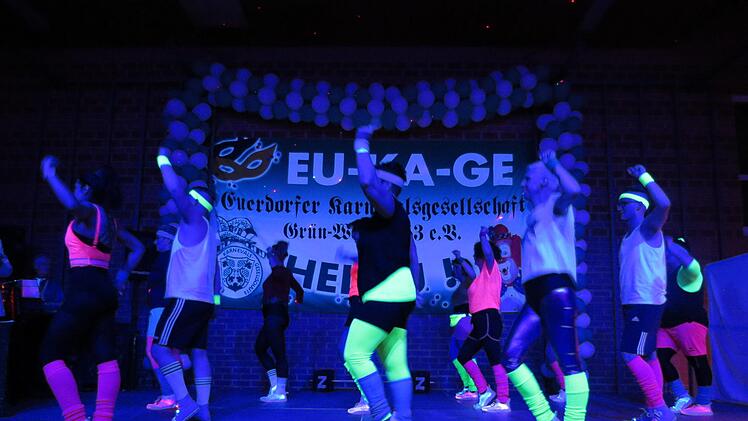 Eine der vielen tollen Szenen auf der Bühne der EU-KA-GE, der Euerdorfer Karnevalsgesellschaft. Foto: Doris Bauer