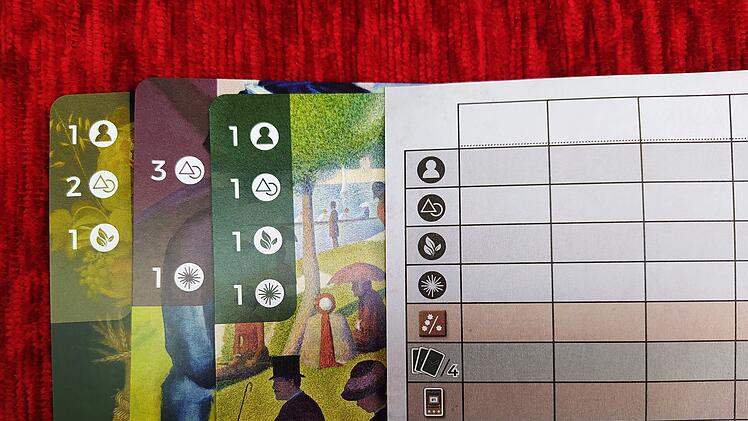 Spiele-Test Art Gallery - Gelungenes Familienspiel mit 48 weltberühmten Gemälden