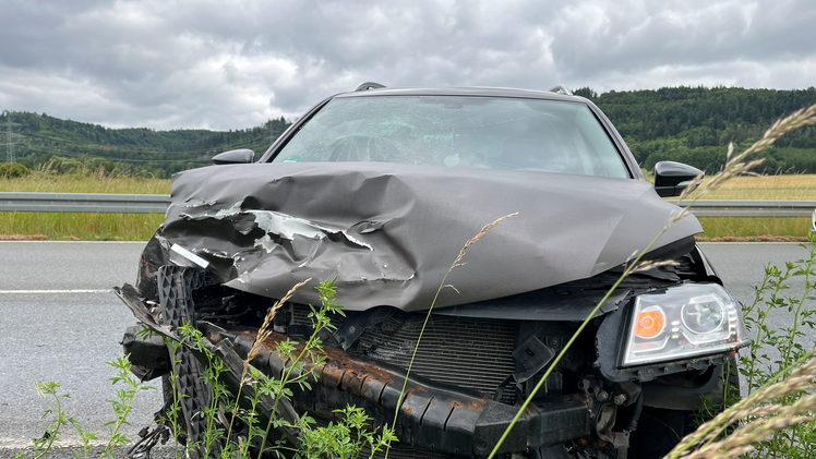 Verkehrsunfall auf der B303