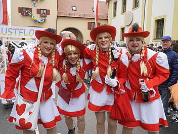 Allersberger Faschingsumzug 2023 mit 20.000 Besuchern