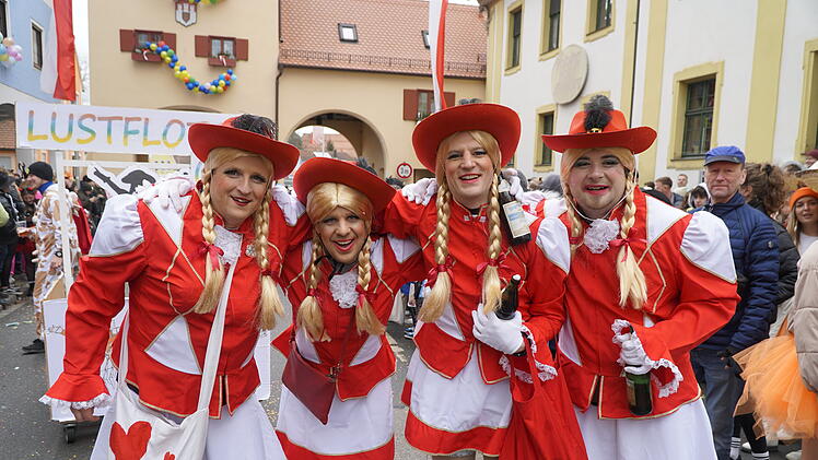 Allersberger Faschingsumzug 2023 mit 20.000 Besuchern