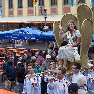 Korbmarkt Lichtenfels 2016 am Samstag