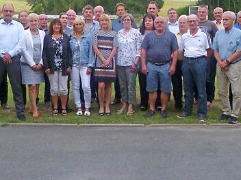 Die Vereinsehrenamtsbeauftragten des Kreises ER/PEG trafen sich diesmal bei den SF-FC Büg.  Foto: privat