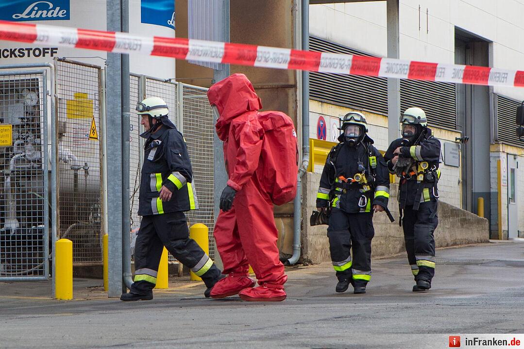 Chemieunfall in Nürnberg