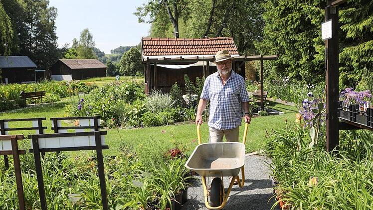 Impressionen aus dem Staudengarten der Familie Sagert in Marktschorgast Foto: Barbara Herbst