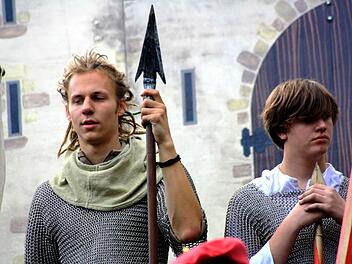 Am Samstag, 15. September, steht "Der Vogt von Botenlauben",  das Freilichtspiel um die Rebellion gegen den hartherzigen Vogt auf der Naturbühne von Botenlauben  im Mittelpunkt des Programms. Foto: Werner Vogel