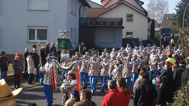 Faschingszug des FCSH Ebenhausen. Foto: Stefan Geiger