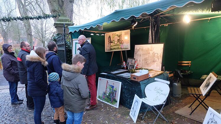 Portr&auml;t- und Bildermaler Konrad Albert. Foto: Philipp Bauernschubert