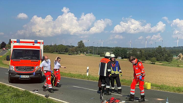 Landkreis Ha&szlig;berge: Eine Unfall-Serie forderte am Wochenende die Rettungskr&auml;fte.