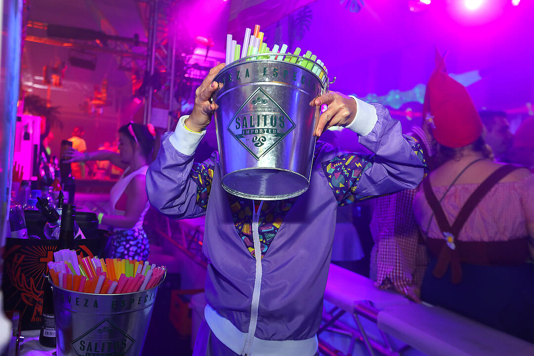 Beste Partystimmung in der Stadthalle